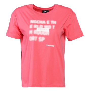 Hummel 911364-4318 Swındon Pembe Kadın T-shirt