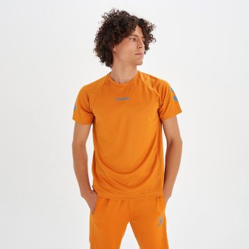 Hummel 911498-2109 Faber Erkek Turuncu Tişört