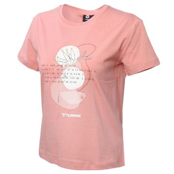 Hummel 911549-2098 Tobino Pembe Kadın T-Shirt