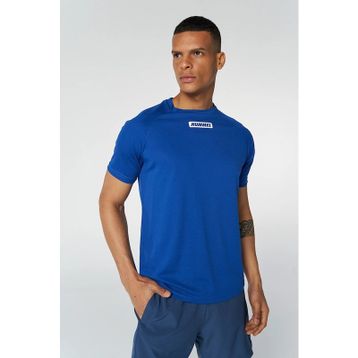 Hummel 911622-7788 Mavi Erkek T-shirt