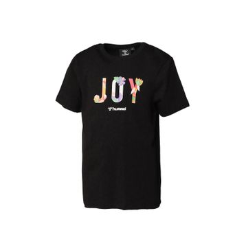 Hummel 911625-2001 Baskılı Siyah Kız Çocuk T-Shirt