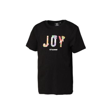 Hummel 911625-2001 Baskılı Siyah Kız Çocuk T-Shirt