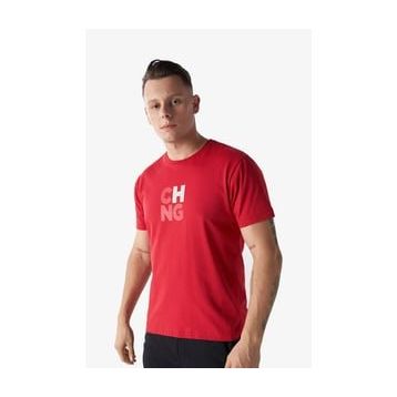 Hummel 911790-3658 Kırmızı Erkek T-shirt