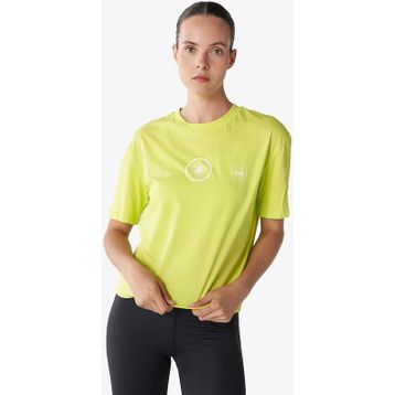Hummel 911866-6102 Sarı Kadın T-shirt