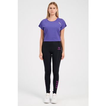 Hummel 930915-7480 Shelley Kadın Tayt - XS - Mavi