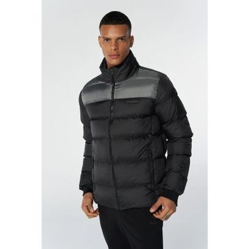 Hummel 940216-2001 Siyah Zip Coat Erkek Mont