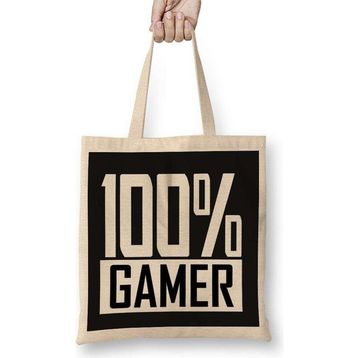 Humuts 100% Gamer Atari Oyun Bez Çanta