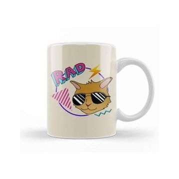 Humuts 80S Rad Cat Kupa Bardak