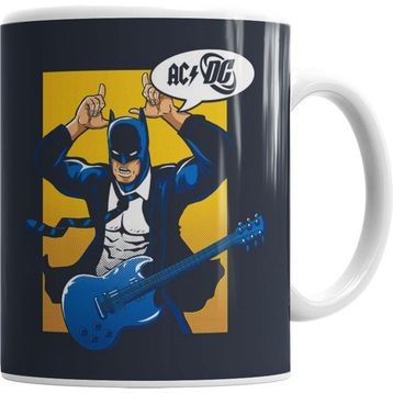 Humuts Ac Dc Rock Gitar Batman Kupa Bardak