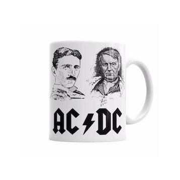 Humuts Acdc Tesla ve Edison O Kupa Bardak