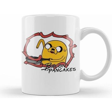 Humuts Adventure Time Bacon Pancakes Kupa Bardak