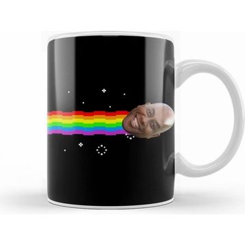 Humuts Ainsley Harriott Nyan Cat Meme Kupa Bardak