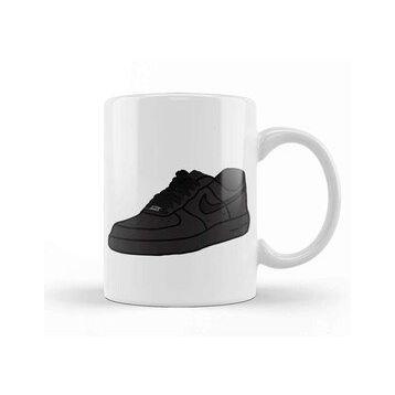 Humuts Air Force 1 Black Air Force Ones Kupa Bardak