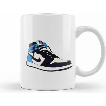 Humuts Air Jordan 1 High Obsidian Kupa Bardak