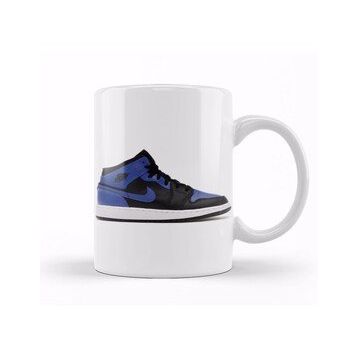 Humuts Air Jordan 1 Mid Hyper Royal Kupa Bardak