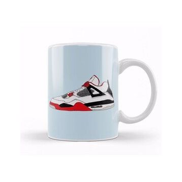 Humuts Air Jordan 3 White Cement Kupa Bardak