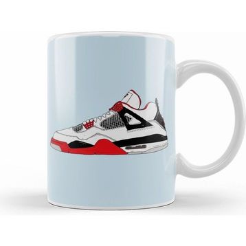 Humuts Air Jordan 3 White Cement Kupa Bardak