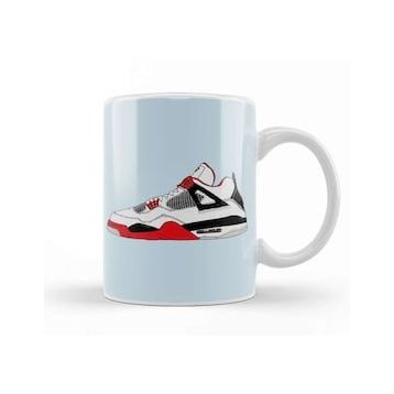 Humuts Air Jordan 3 White Cement Kupa Bardak
