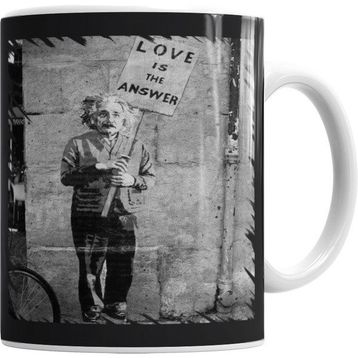 Humuts Albert Einstein Love Kupa Bardak