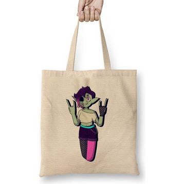 Humuts Alt Zombie Girl Bez Çanta