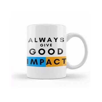 Humuts Always Gıve Good Impact Kupa Bardak