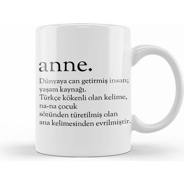 Humuts Anne Kelime Kupa Bardak