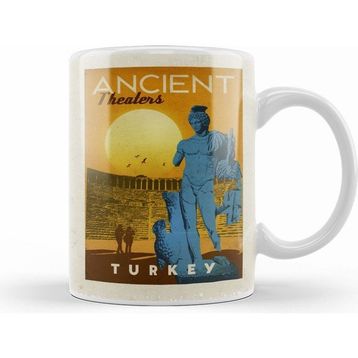 Humuts Antik Tiyatrolar Kupa Bardak