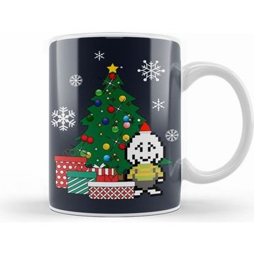 Humuts Asriel Around The Christmas Tree Undertale Beyaz Kupa