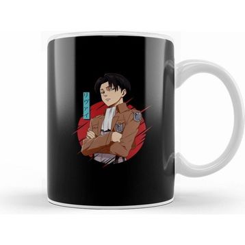 Humuts Attack On Titan Anime Captain Levi Kupa Bardak