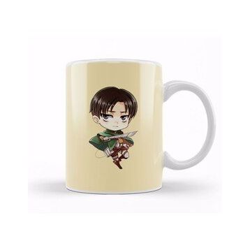 Humuts Attack On Titan Chibi Levi 01 Kupa Bardak