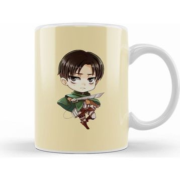 Humuts Attack On Titan Chibi Levi 01 Kupa Bardak