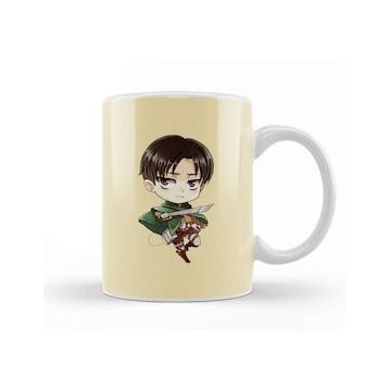 Humuts Attack On Titan Chibi Levi 01 Kupa Bardak