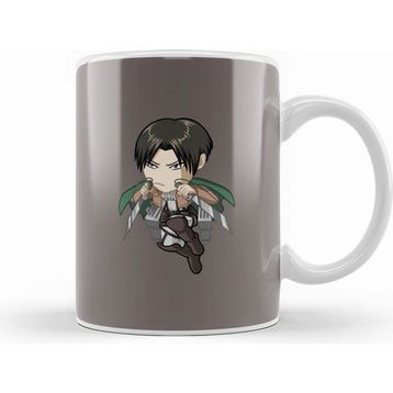 Humuts Attack On Titan Chibi Levi 1 Kupa Bardak
