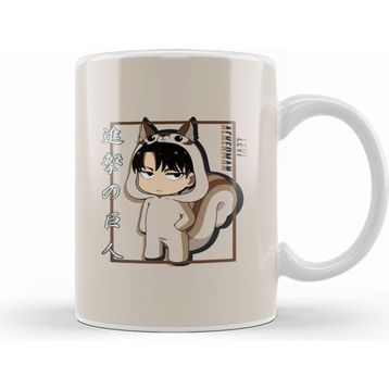 Humuts Attack On Titan Chibi Levi 1 Kupa Bardak