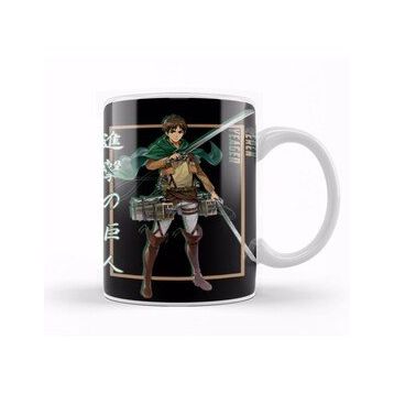 Humuts Attack On Titan Eren Yeager Shadow Design Kupa Bardak