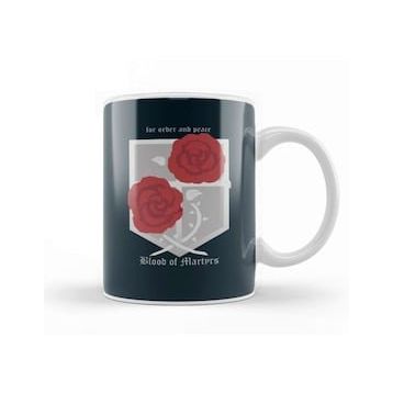 Humuts Attack On Titan Garrison Logo Kupa Bardak
