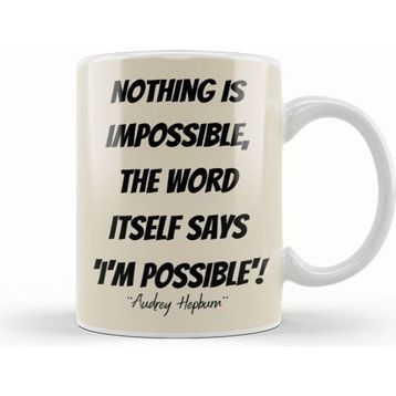 Humuts Audrey Hepburn Quote Kupa Bardak