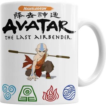Humuts Avatar Anime Element Fire Water Earth Thunder Wind Kupa Bardak