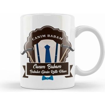 Humuts Babalar Günü Babaya Hediye 003 Kupa Bardak