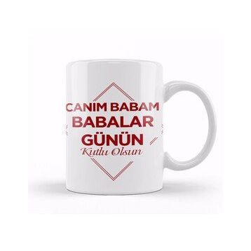 Humuts Babalar Günü Babaya Hediye 01 Kupa Bardak