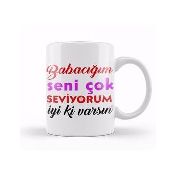 Humuts Babalar Günü Babaya Hediye 03 Kupa Bardak