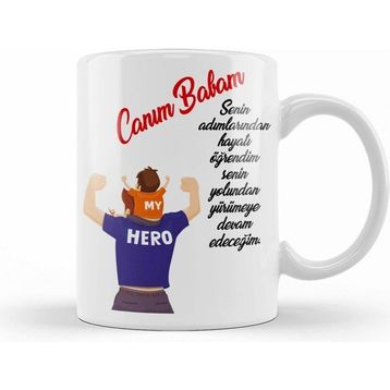 Humuts Babalar Günü Babaya Hediye 038 Kupa Bardak