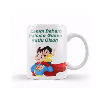 Humuts Babalar Günü Babaya Hediye 04 Kupa Bardak
