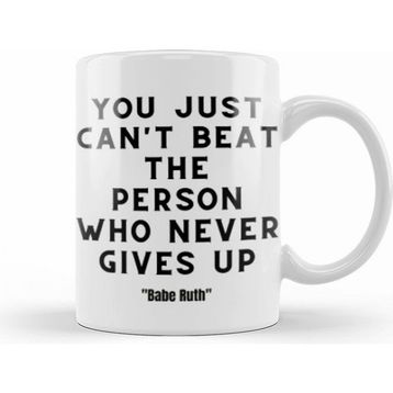 Humuts Babe Ruth Quotes Baseball Kupa Bardak