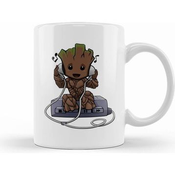 Humuts Baby Groot Walkman Kupa Bardak