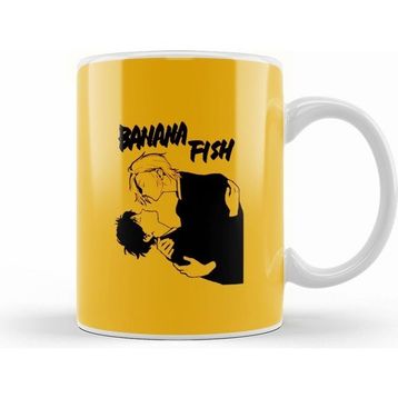 Humuts Banana Fish Ash And Eiji Kupa Bardak
