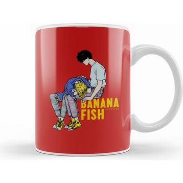 Humuts Banana Fish Retro Kupa Bardak
