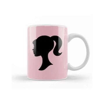 Humuts Barbie Head Logo Kupa Bardak