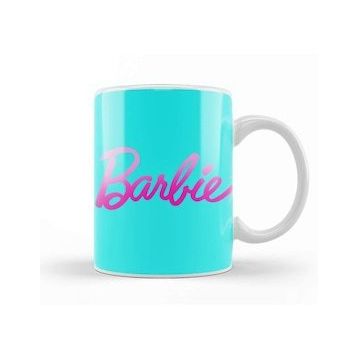 Humuts Barbie Logo 03 Kupa Bardak