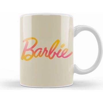 Humuts Barbie Logo 05 Kupa Bardak